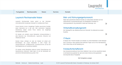 Desktop Screenshot of lauprecht-kiel.de